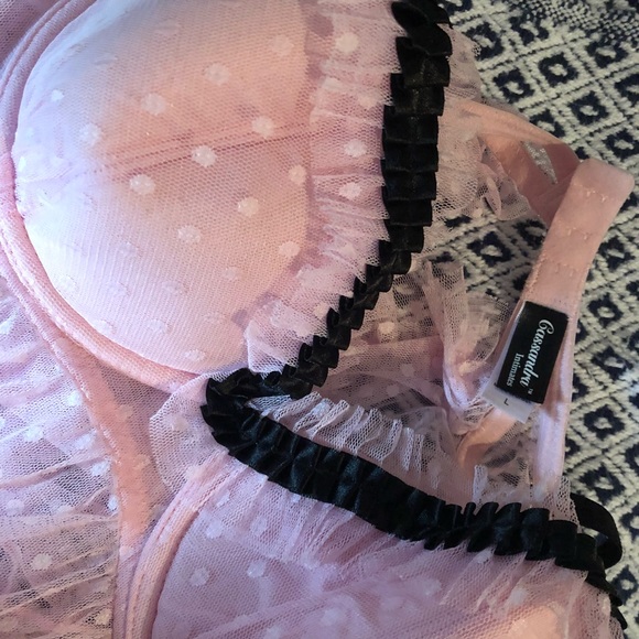 🎅🏻sheer pink and white teddy - Picture 6 of 7